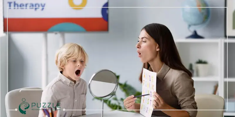 گفتاردرمانی کودکان | کلینیک پازل