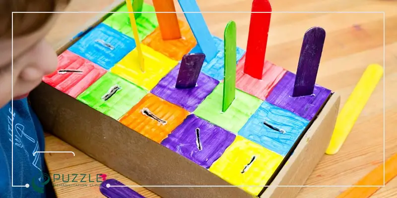 بهترین کاردرمانی غرب تهران - کلینیک پازل